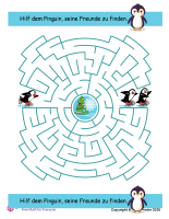 Pinguin Labyrinth