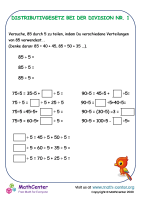 Distributivgesetz Bei Der Division Nr. 1