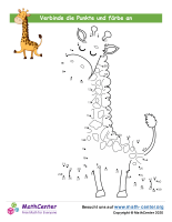 Giraffe Punkt Zu Punkt Zu 62