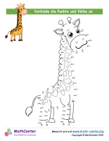 Giraffe Punkt Zu Punkt Zu 63