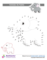 Elefant Punkt Zu Punkt Zu 72