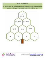 Baum-Additions-Rätsel - Algebra