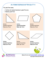 2D Form Eigenschaften Blatt 4