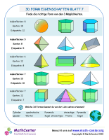 3D Form Eigenschaften Blatt 7