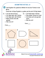 Geometrie Rätsel 1A