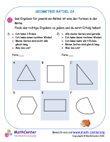 Geometrie Rätsel 2A