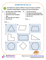 Geometrie Rätsel 3A