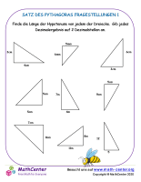 Satz Des Pythagoras Fragestellungen 1