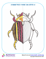 Symmetrie-Farbe Im Käfer V1