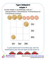 Tygers Geldquadrat Nr.4 (Eur)