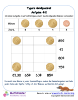 Tygers Geldquadrat Nr.4-2 (Eur)