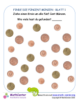 Finde Den Euro Fünfcent Münzen 1