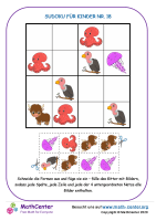 Bild Sudoku Für Kinder Nr. 18