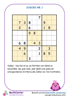 Sudoku Nr.1
