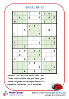 Sudoku Nr.23
