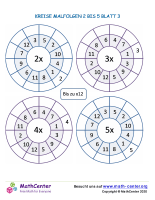 Kreise Malfolgen 2 Bis 5 Blatt 3