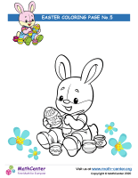 Easter Coloring Page No.5
