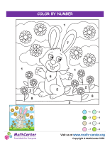 Easter Color By Number No.2