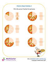 Pizza fractions 2