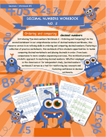 Decimal numbers 2 - Ordering and comparing decimal numbers