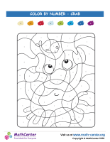 Color By Numbers - Crab