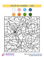 Color By Numbers - Dog