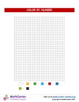 Grid Color By Numbers - Rooster