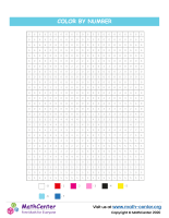 Grid Color By Numbers - Sun
