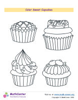 Color The Cupcakes No.1