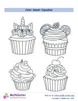Color The Cupcakes