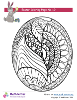 Easter Coloring Page No.10