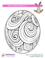 Easter Coloring Page No.8