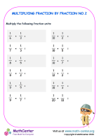 Multiplying Fractions by Fractions no.2