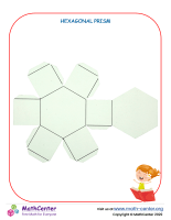 Nets to cut - Hexagonal prism
