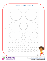 Tracing shapes - Circles No.1