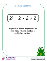 What are exponents