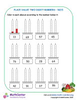 Place Value Two-digit Numbers - No.5