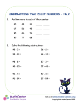 Subtracting Two-Digit Numbers No.2