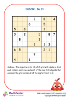 Sudoku No.13
