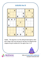 Sudoku No.15