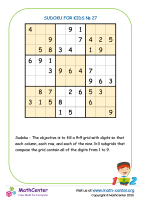 Sudoku No.27
