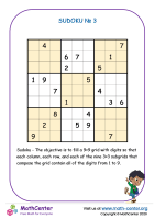Sudoku No.3