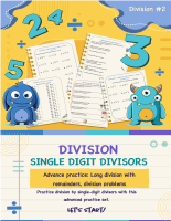 Division - Advance practice