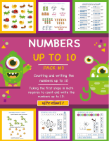 Numbers up to 10 - Counting and writing the numbers up to 10