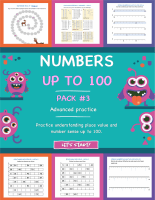 Numbers up to 100 - Advanced practice