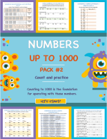 Numbers up to 1000 - Counting and ordering