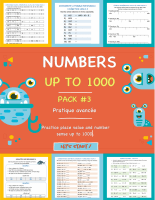 Numbers up to 1000 - Advanced practice