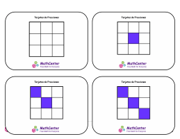 Tarjetas didácticas de fracciones con respuestas - Novenos (cuadrados)