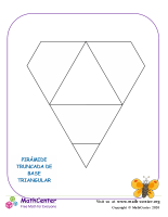 Pirámide Truncada De Base Triangular