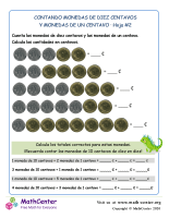 Contando 1 y 10 centavos (2) (Argentina)